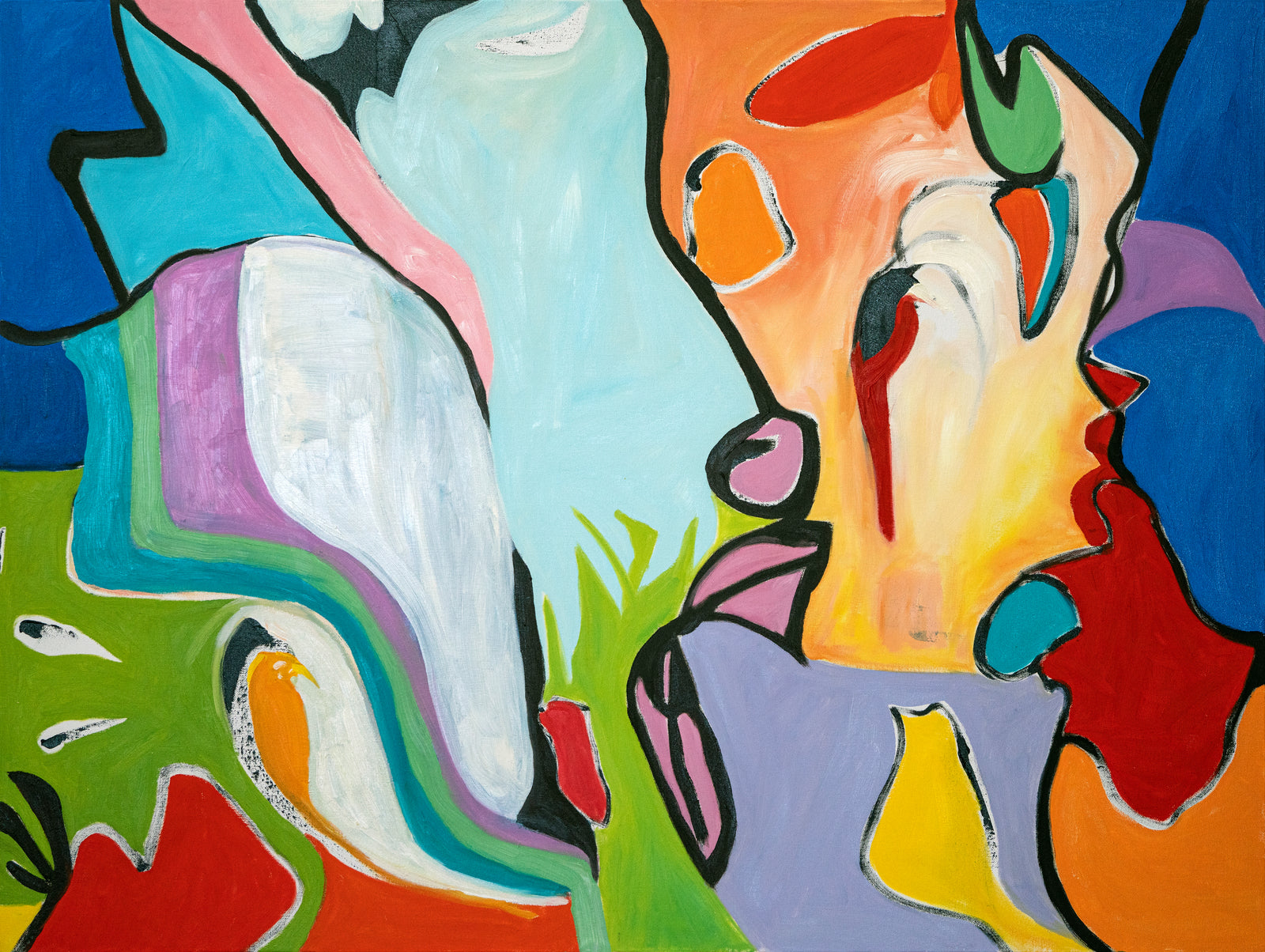 The Birds and the Bees no. 2 (40”x30”)