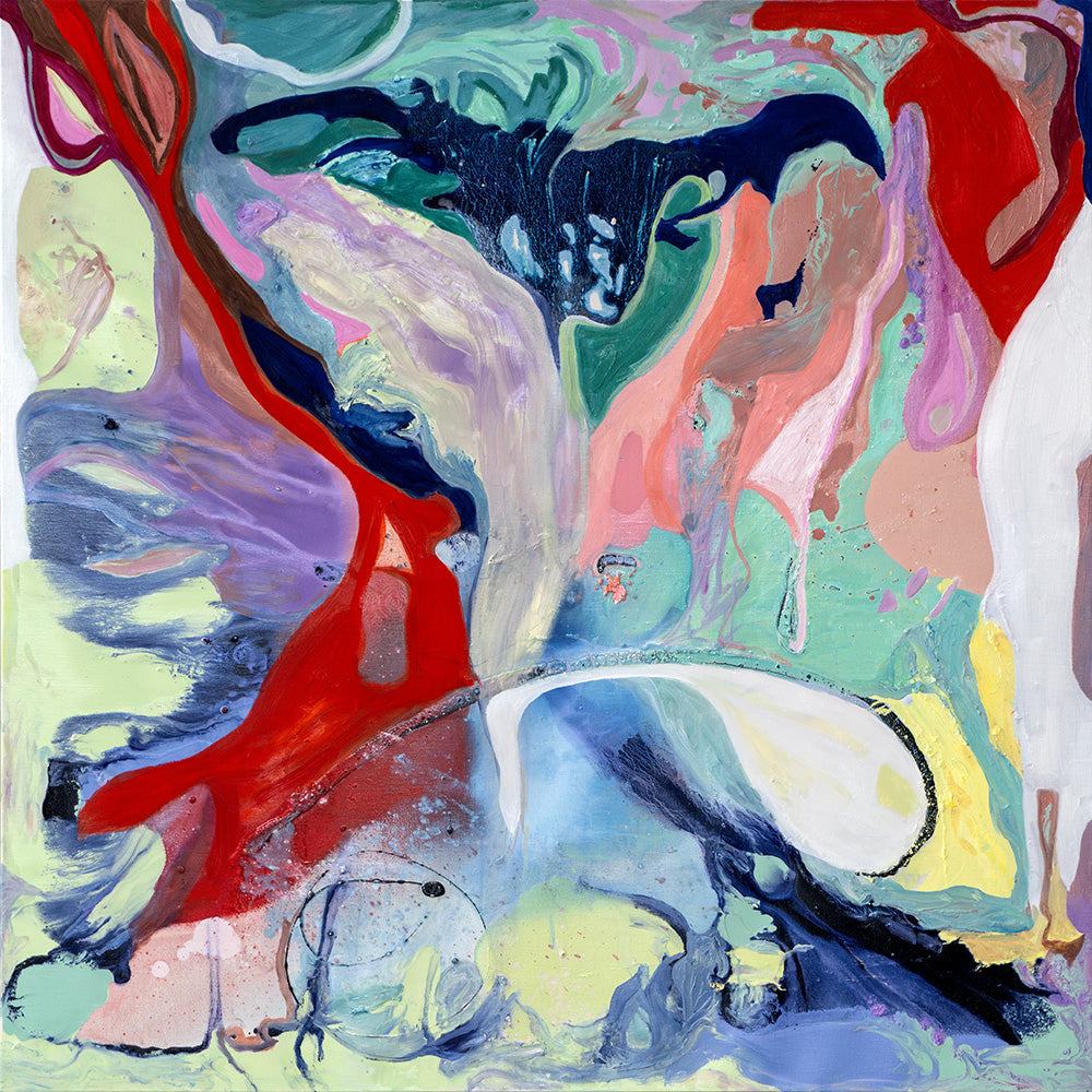 To Be Is To Be Perceived no. 2 (40”x40”)