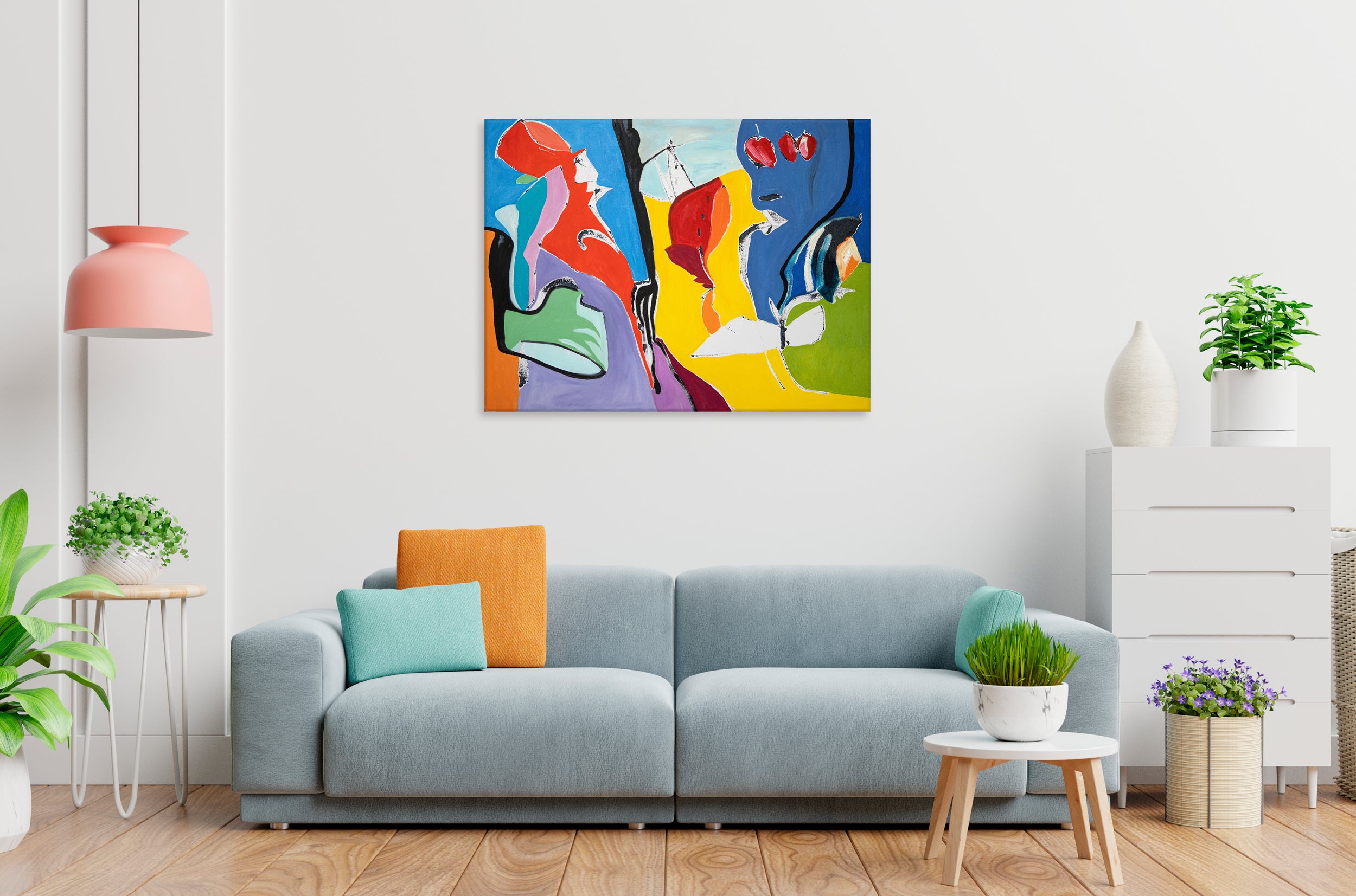 The Birds and the Bees no. 1 (40”x30”)