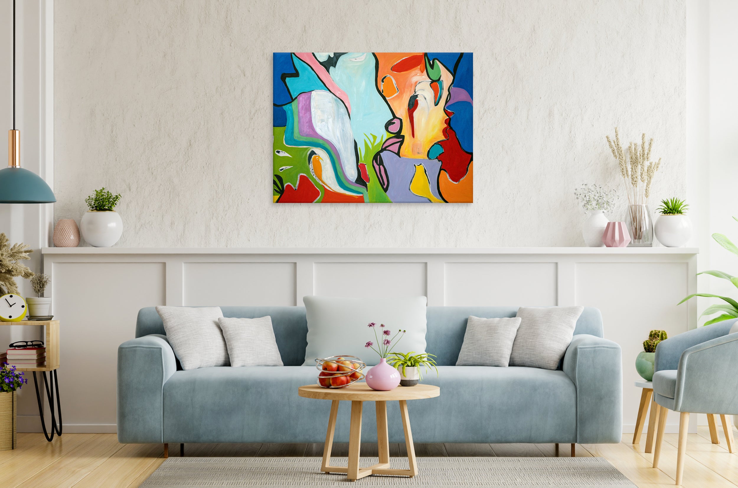 The Birds and the Bees no. 2 (40”x30”)