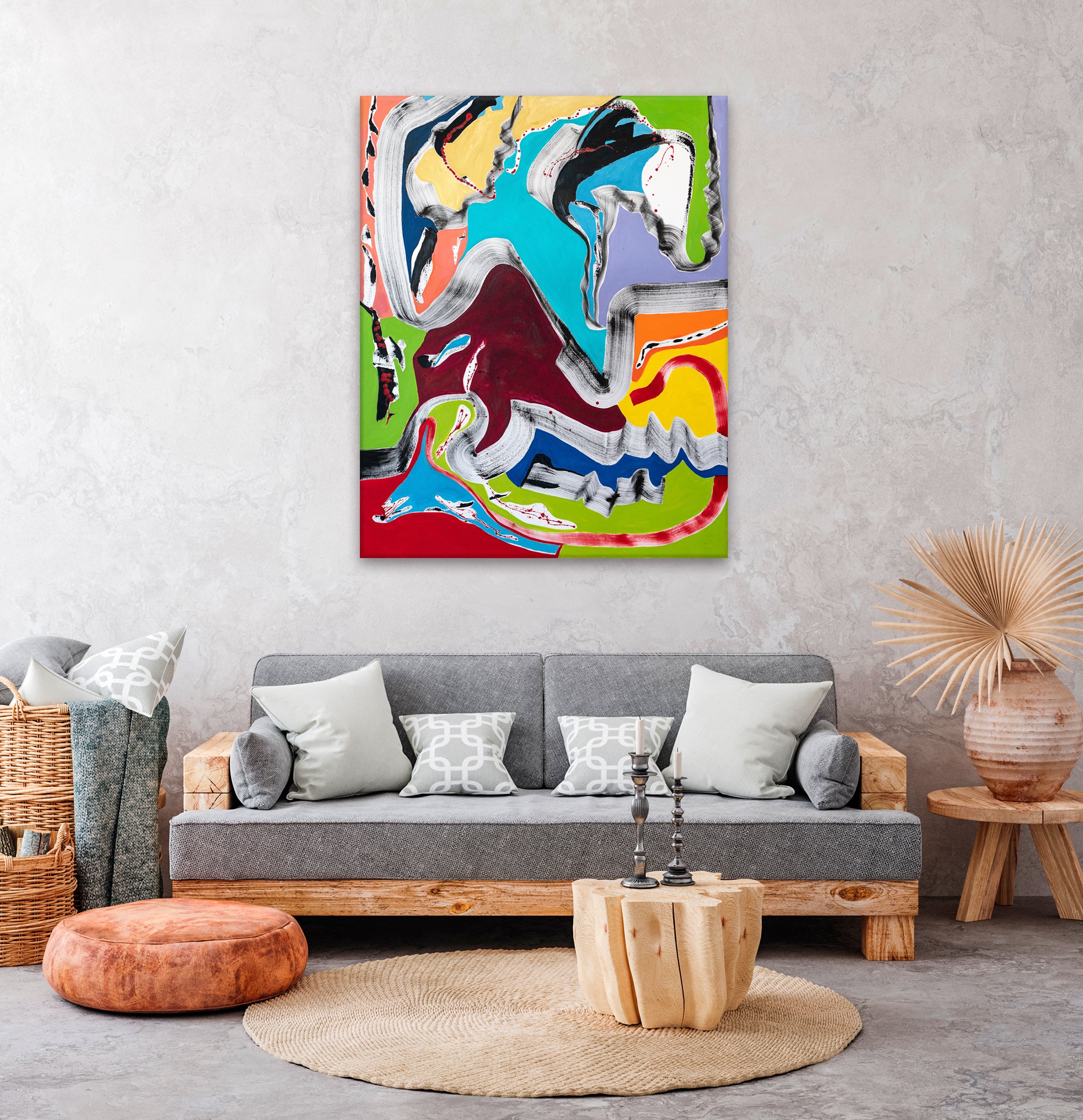 Black Vine (48”x60”)