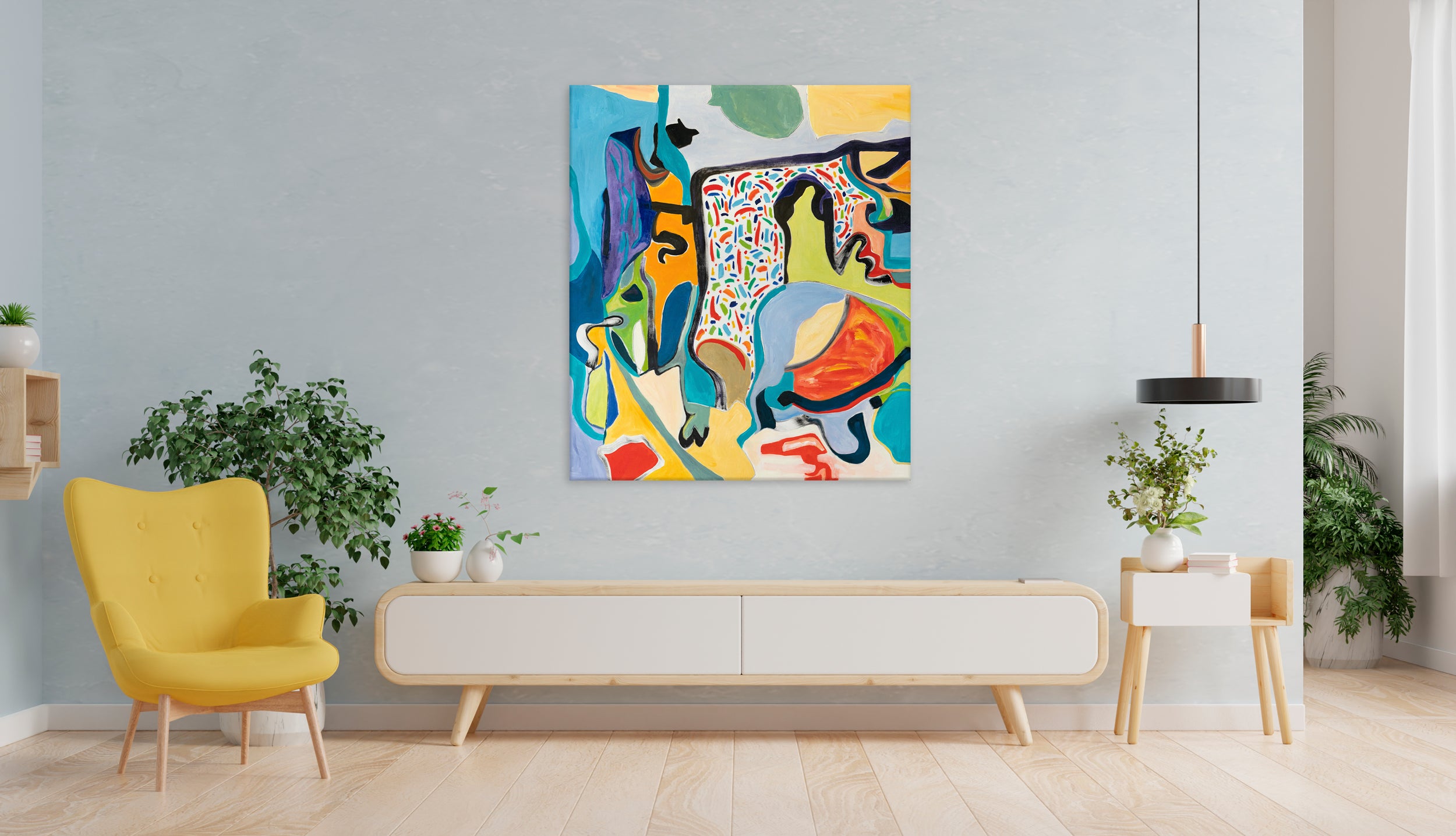 Blind Owl (52”x60”)