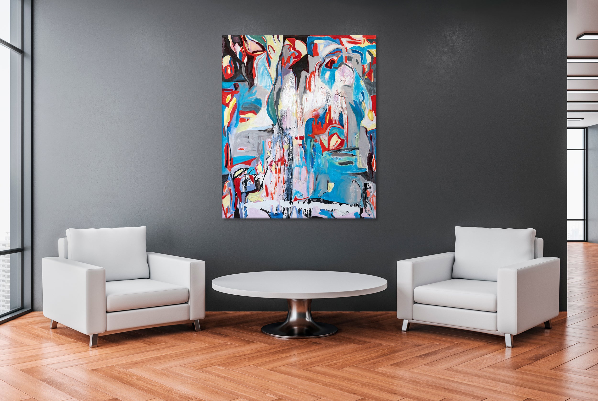 Entwined (52”x62”)