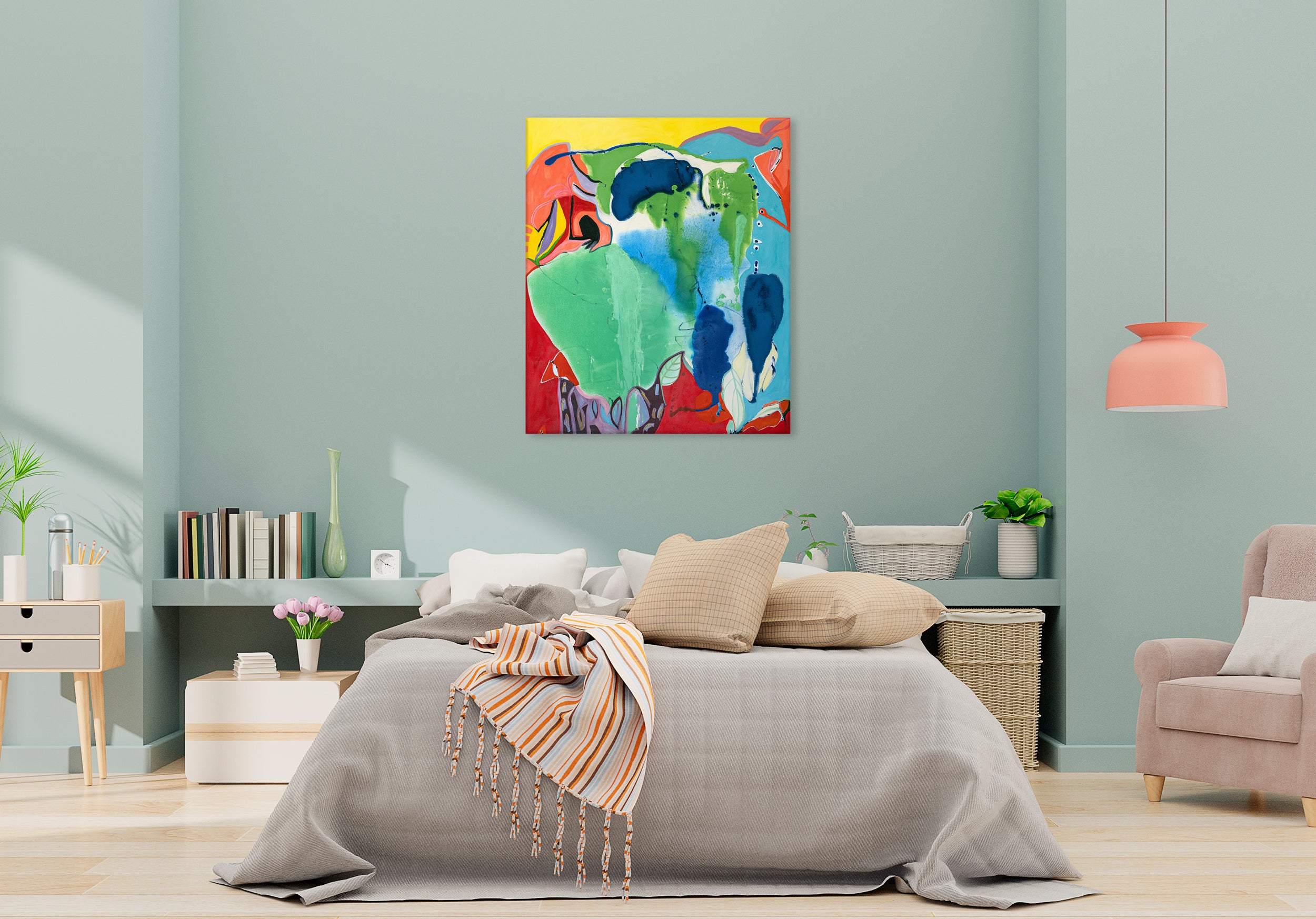 Floating (52”x62”)