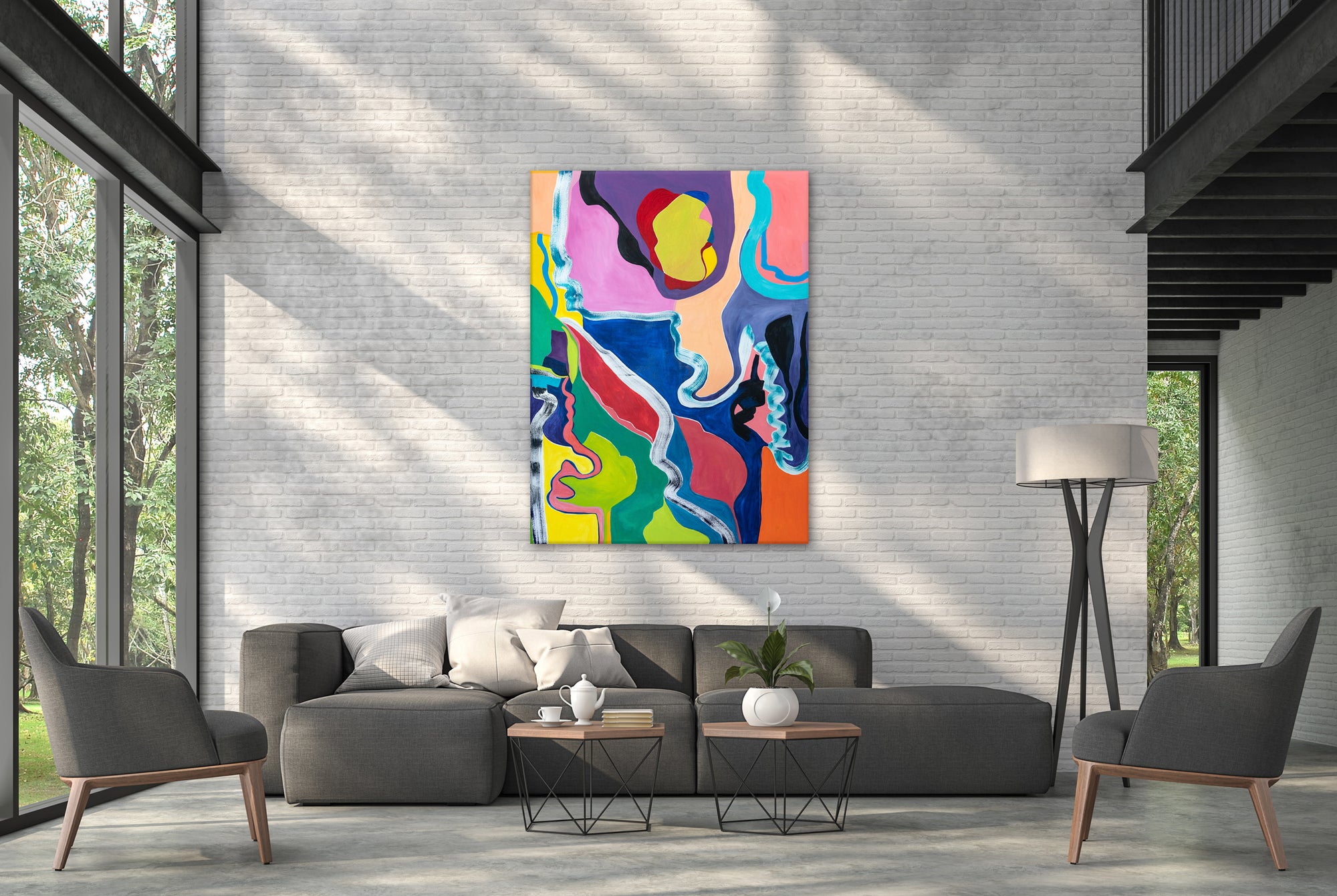 Portal Into the Mind (54”x74”)