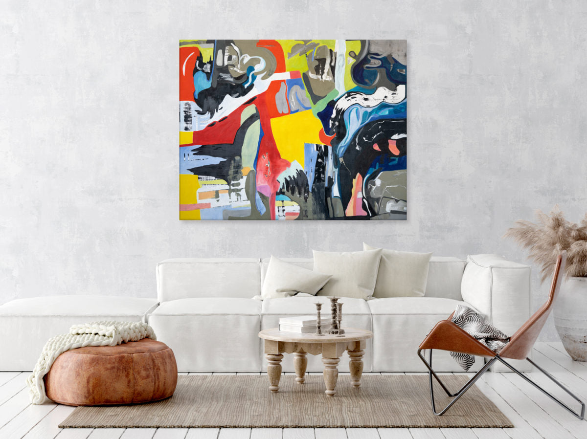 The Light of the Mixing Board (84”x66")