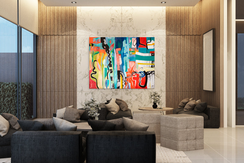 A Moment in Time (84”x66”)