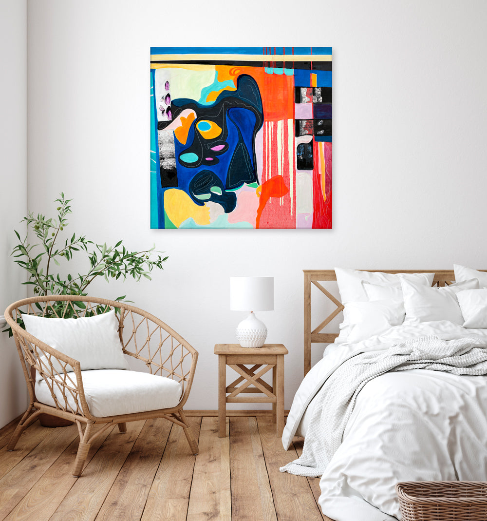 Alexa Play the Blues (40”x40”)