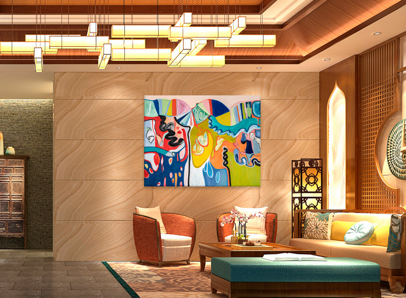 Boardwalk (84”x66”)