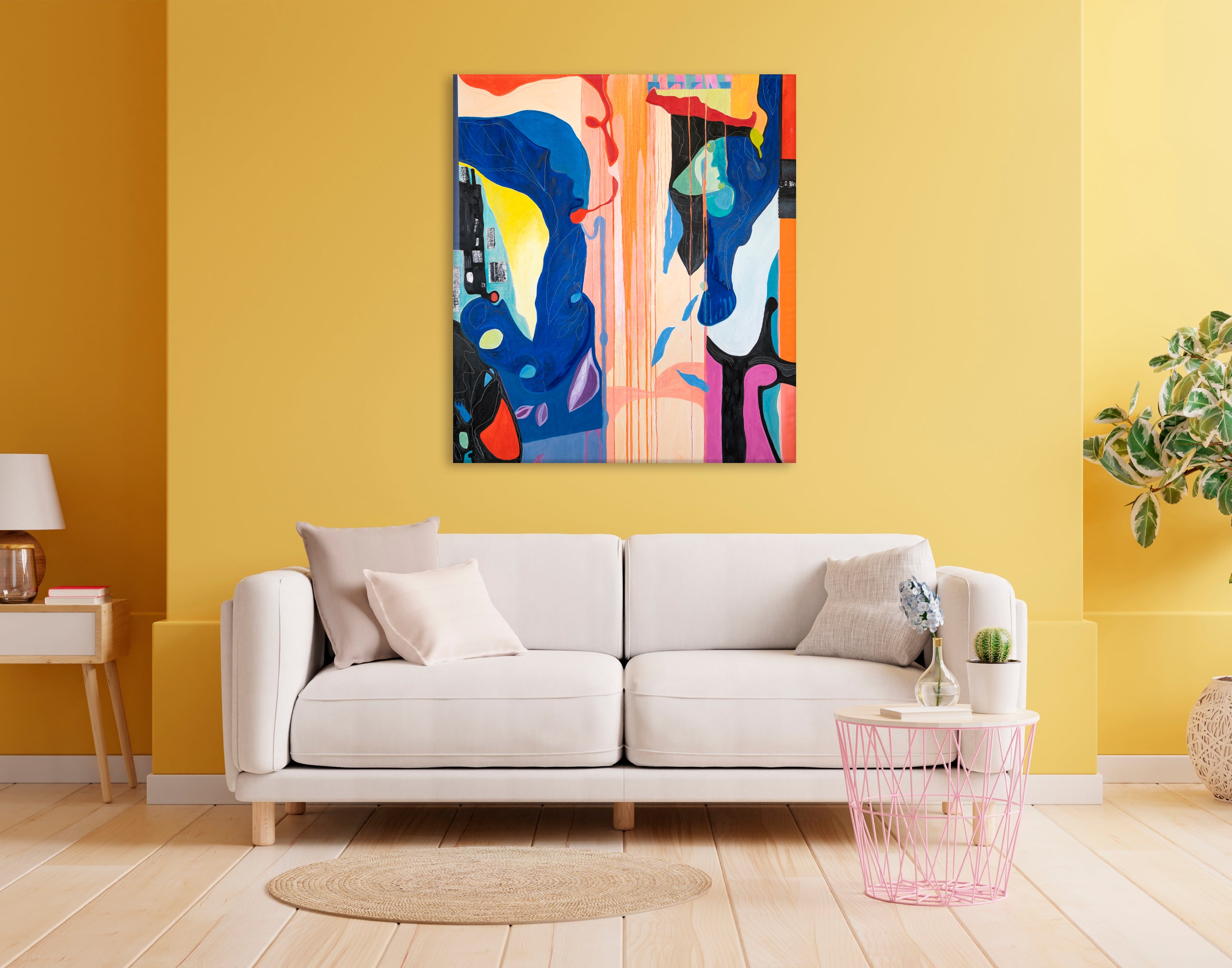 Fraternal Twin no. 1 (68”x60”)