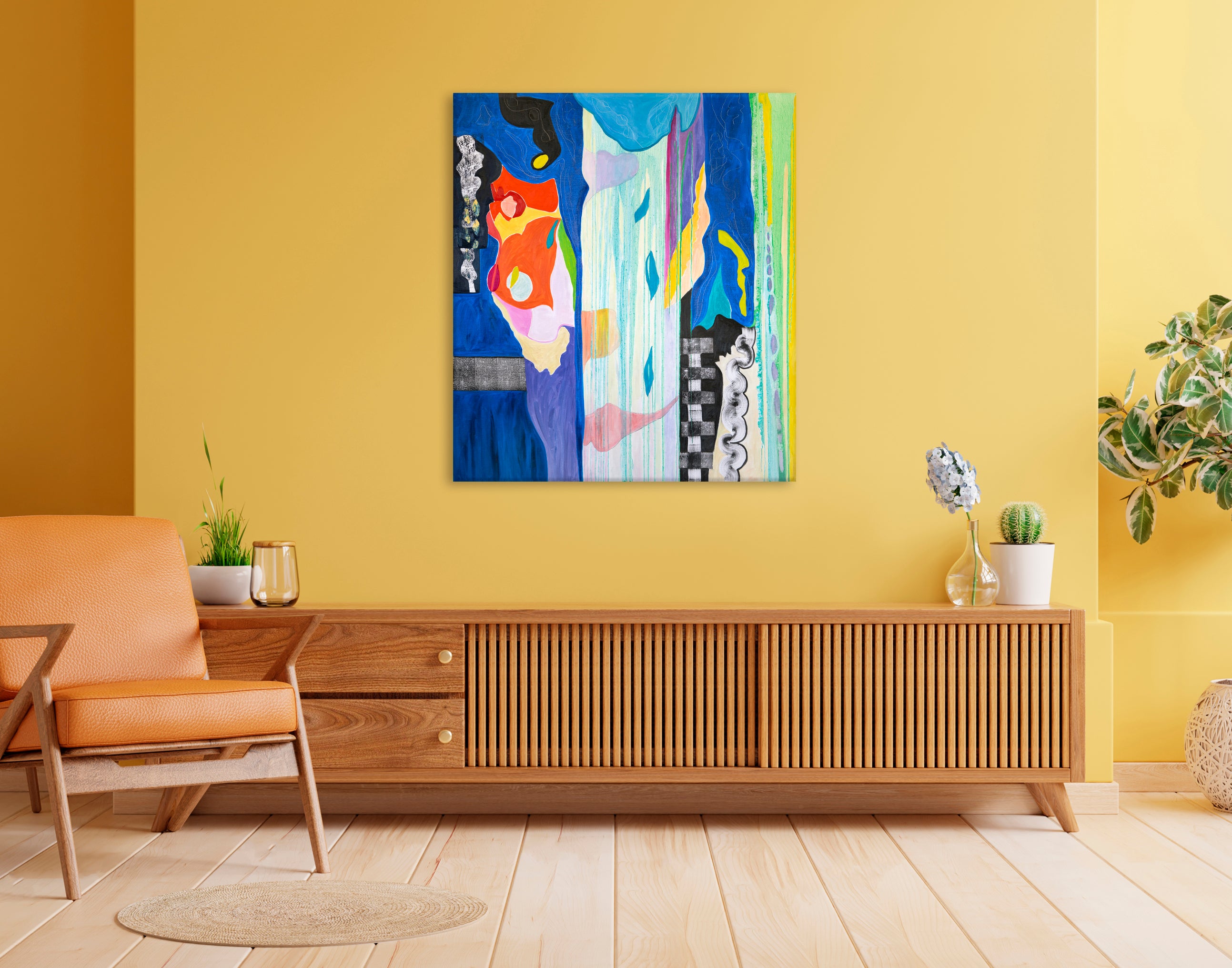 Fraternal Twin no. 2 (68”x60”)