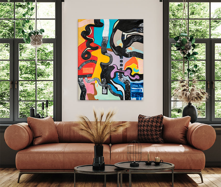 Black Tulip (48”x60”)