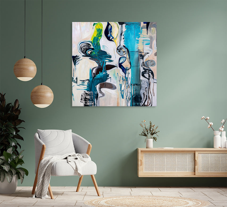 Gertrude no. 1 (40”x40”)