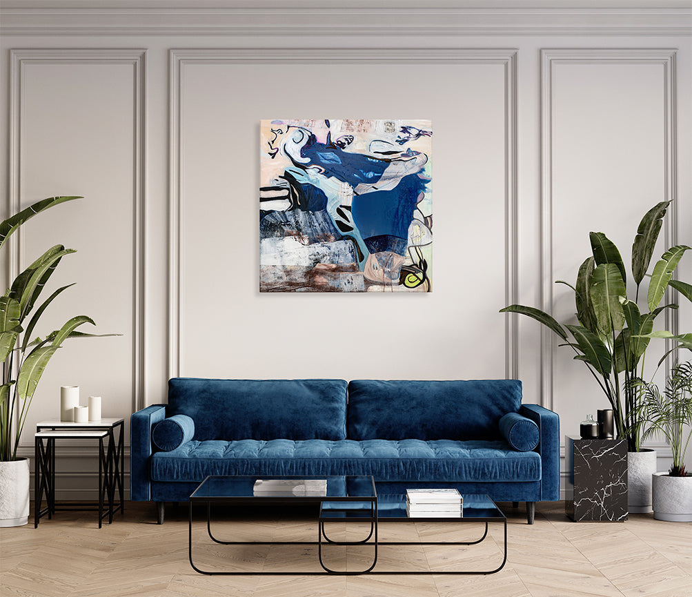 BB's Blues no. 1 (40”x40”)