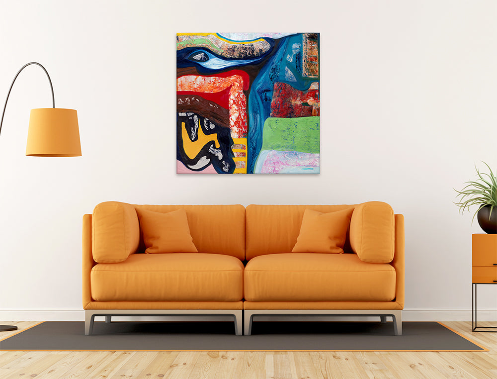 Persimmon no. 4 (30”x30”)