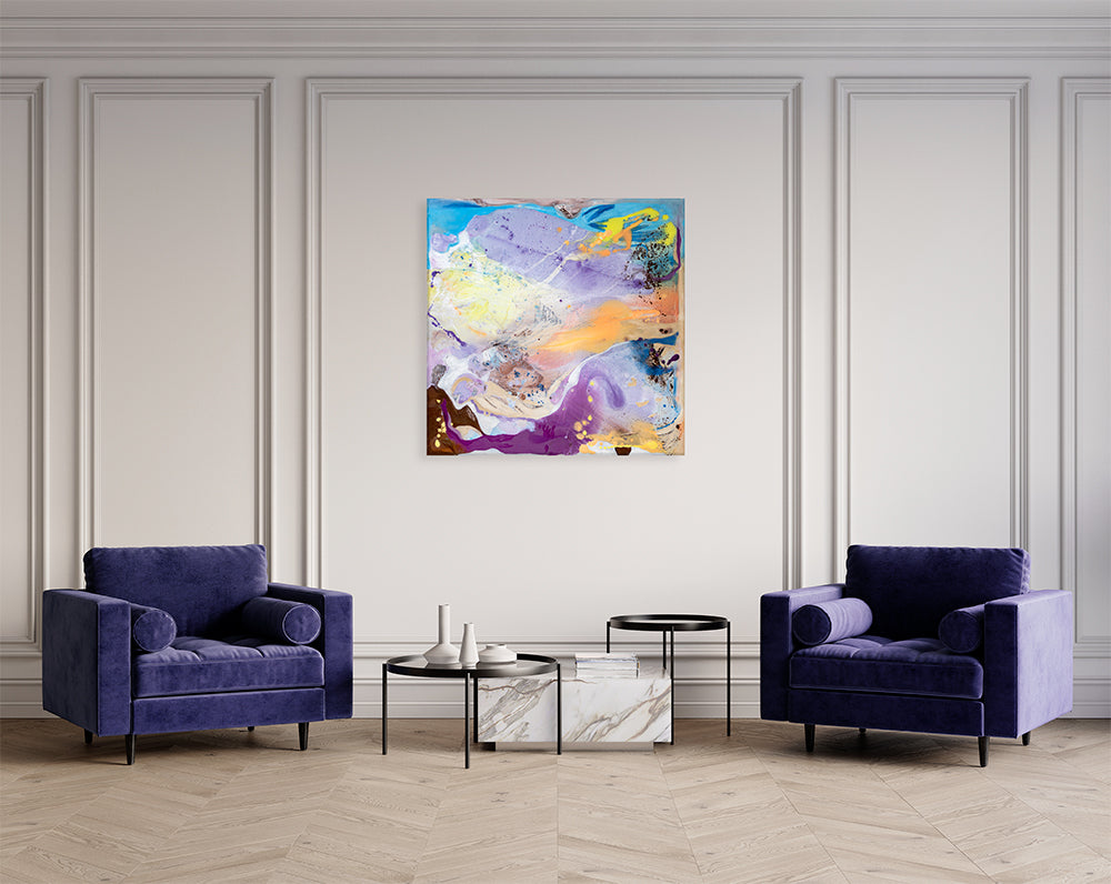 Microcosm no. 3 (40”x40”)