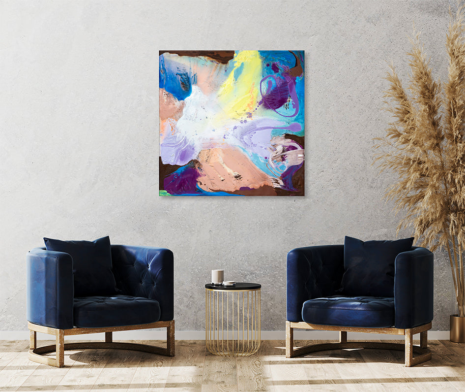 Microcosm no. 4 (40”x40”)
