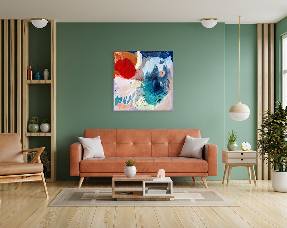 To Be Is To Be Perceived no. 3 (40”x40”)