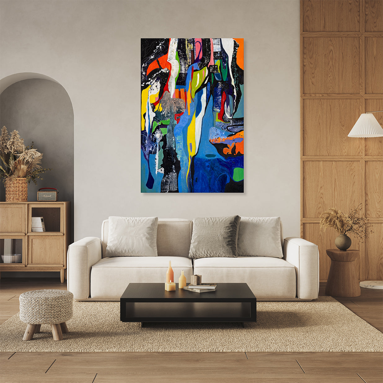 Speckled and Spotted no. 1 (48”x72”)