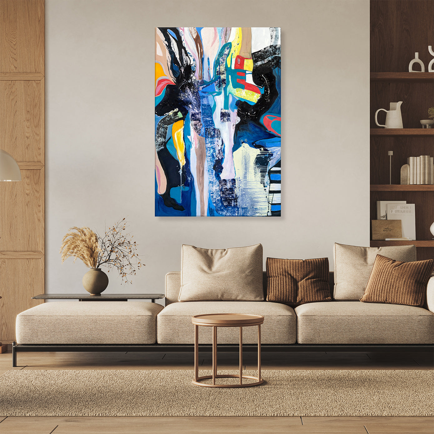 Speckled and Spotted no. 2 (48”x72”)