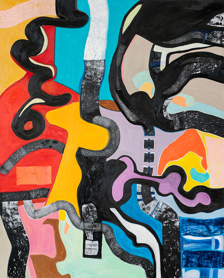 Black Tulip (48”x60”)