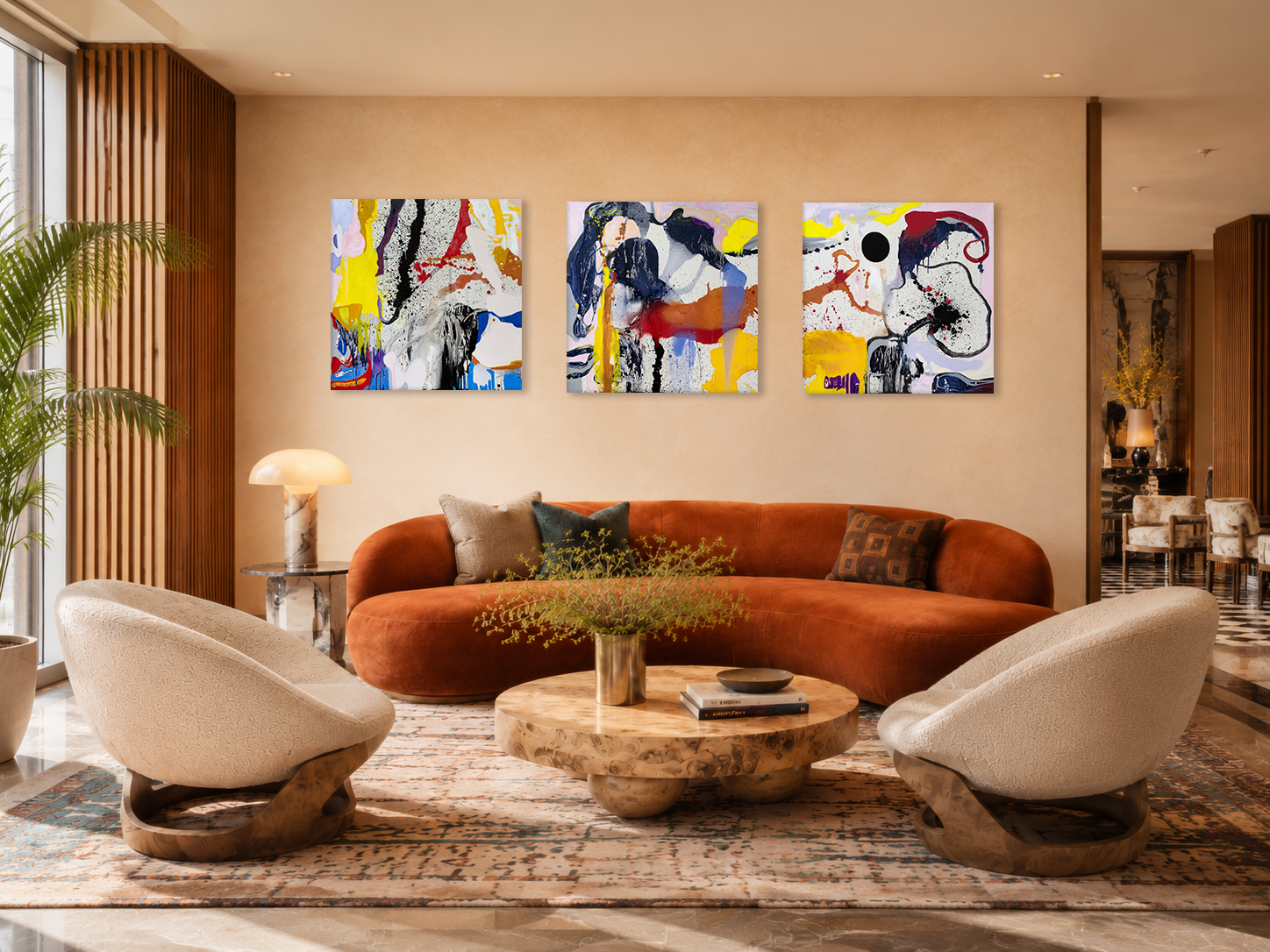 Dotties Joy no. 1 (40”x40”)