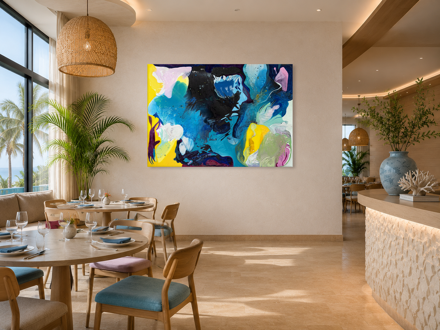 H2O (84”x60”)