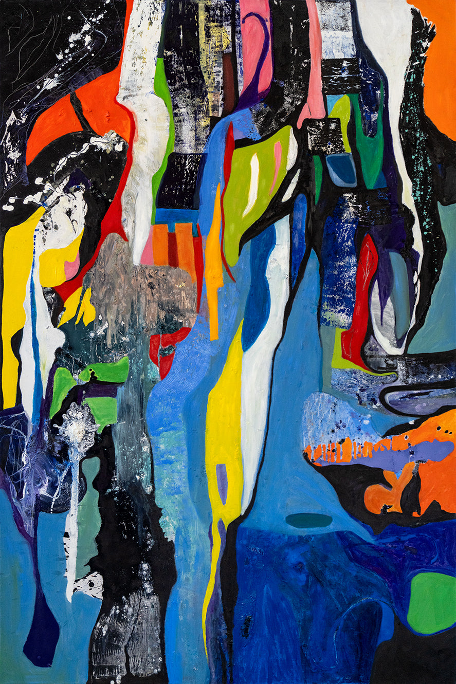 Speckled and Spotted no. 1 (48”x72”)