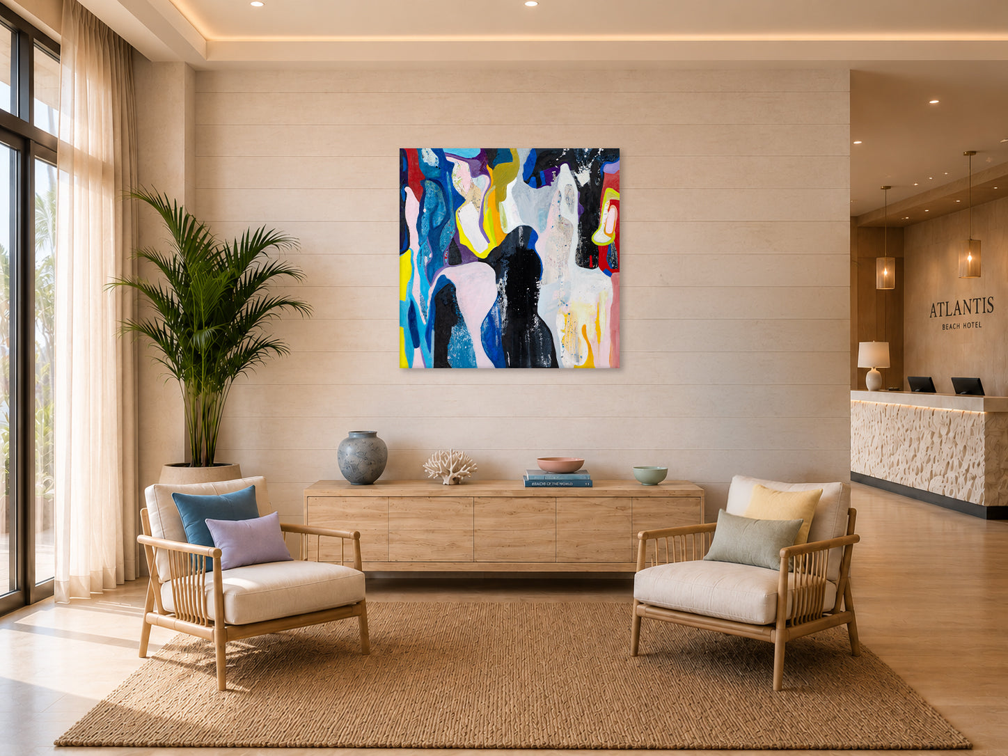 Up and Over (40”x40”)